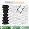 Edendirect Heavy-Duty 6 ft. x 50 ft. Galvanized Steel Chain Link Fence for Garden, Ranch & Security Protection ED-X0043YVOAP - alternate 4
