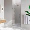Fab Glass And Mirror Single Swing Glass Shower Door Ravello Series 30in x72in with Brushed Nickel Finish - 3/8in Tempere SHRO30X72BN - alternate 4