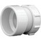 Charlotte Pipe And Foundry 1-1/2'' x 1-1/2'' or 1-1/4'' Hub x Tubular PVC Waste Adapter PVC 00104R 0600HA - alternate 1