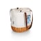 Picnic Time Family Of Brands NCAA Rhode Island Rams Coronado Canvas and Willow Basket Tote - Picnic Bag 203-00-187-934-0 - alternate 2