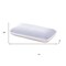 Homeroots Polyester Gel Memory Foam Medium Queen Size Bed Pillow 523832 - alternate 3