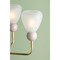Mitzi Doreen 5 Light Chandelier 27.25 In. Aged Brass/Soft Peignoir H904805-AGB/SPG - alternate 2