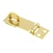 Prime-Line Door and Gate, Safety Hasp Hinge Latch with Fixed Staple 1-3/4 inch with Screws, Brass Plated U 117016 - alternate 4