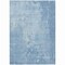 Homeroots 9' X 12' Sky Blue Abstract Washable Indoor Outdoor Area Rug 608254 - alternate 3