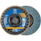 Pferd 5'' x 7/8'' A.H. POLIFAN Flap Disc - Z PSF TRIM STEELOX, Zirconia, 60 Grit, Flat 68105 - alternate 1