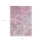Homeroots 9' X 12' Pink And Ivory Abstract Washable Indoor Outdoor Area Rug 618314 - alternate 5