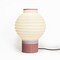Jonathan Y Asian Lantern 15 in. Vintage Traditional Plant-Based PLA 3D Printed Dimmable LED Table Lamp, White/Ho USA1003C - alternate 1