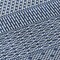 Homeroots 8' Navy Blue And Ivory Round Chevron Washable Indoor Outdoor Area Rug 612282 - alternate 3