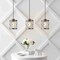 Jonathan Y Marelle 6.5" 1-Light Farmhouse Industrial Iron Filigree Caged Jar LED Pendant, Antique Silver, 3PK JYL7909C-SET3 - alternate 7