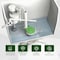 Highcraft 3" Toilet Flush Valve Adj. Water Saving Flush Valve Fits Most Toilets Consistent Flush Performance US78-57H-D - alternate 5