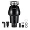 Vevor Garbage Disposal 3/4 HP Continuous Food Waste Disposer 3260 RPM 3-Bolt Connect JWM-V50 - alternate 1