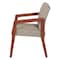 Office Star Products Cherry Finish Visitor's Chair with Couture Thimble Memory Foam Seat WD587-K054 - alternate 3