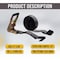 Mytee Products 2in x 30ft Ratchet Strap with Flat Hook, 4000 lbs WLL, 4PK RS230HDx4 - alternate 4