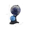 Homeroots 18" Blue Black And Navy Polyresin Dual Globe 468308 - alternate 4