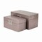 Homeroots Set of Two Gray Wood And Shagreen Box With Lid, 2PK 489357 - alternate 4
