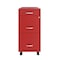 Space Solutions 14.25 in W 3 Drawer Mobile Vertical File Cabinet, Lava Red 24423 - alternate 3