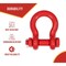 Mytee Products 1in Anchor Shackle Forged Carbon Steel w/ Safety Screw Pin Load Limit 17,000 lbs SHACKLE-ANCHOR-BT-1 - alternate 2