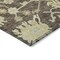 Homeroots 3' X 5' Chocolate And Beige Floral Washable Indoor Outdoor Area Rug 605193 - alternate 2