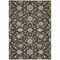 Homeroots 8' X 10' Black Brown And Ivory Moroccan Washable Indoor Outdoor Area Rug 605148 - alternate 5