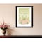 Homeroots Hello Spring Floral Black Framed Print Wall Art 529892 - alternate 2