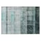 Homeroots 2' X 3' Teal Ombre Washable Non Skid Indoor Outdoor Area Rug 563682 - alternate 4