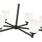 Z-Lite Oren 6-Light Chandelier, 32 in W, Matte Black 7004-6MB - alternate 3