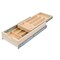 Century Components -FF Wood Silverware Tray Cabinet Drawer Organizer, Double Tier 11-7/8 DTIER115PF - alternate 1