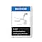 Signmission OSHA, Avoid Contamination Wash Your Hands, Size: 18in X 24in Rigid Plastic, OS-CL-P-1824-L-19973 OS-CL-P-1824-L-19973 - alternate 1
