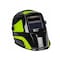Forney Velocity Series ADF Welding Helmet, 3-Point Ratchet Harness Headgear, UV/IR Lens, Black/Green 55732 - alternate 4