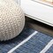 Jonathan Y Colonia Berber Stripe Blue/Ivory 2 ft. x 8 ft. Indoor/Outdoor Runner Rug SMB125C-28 - alternate 2