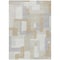 Homeroots 5' X 8' Ivory Beige And Gray Geometric Washable Indoor Outdoor Area Rug 613218 - alternate 3