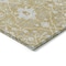 Homeroots 5' X 8' Gold Ivory And Gray Oriental Washable Indoor Outdoor Area Rug 598041 - alternate 3