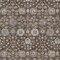 Homeroots 10' X 14' Chocolate Beige And Gray Floral Washable Indoor Outdoor Area Rug 605424 - alternate 3