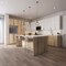 Cambridge Radiance 30in Wx24in Dx34.50in H Ready to Assemble Slab Drawer Base Kitchen Cabinet in Light Oak SA-DB30-LO-KIT - alternate 2