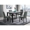Global Furniture Usa Contemporary D8112 Dining Table With 4 D8112 Dining Chairs D8112DT+4 D8112DC - alternate 2