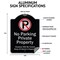 Signmission Black & Silver, 18 Inch x 24 Inch, Heavy Gauge Aluminum A-DES-BS-1824-9910 - alternate 2