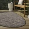 Jonathan Y Callan Modern Rustic Abstract Natural/Black 5 ft. x 8 ft. Indoor/Outdoor Shaped Area Rug SHP202E-5 - alternate 4