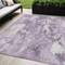 Homeroots 5' X 8' Lavender And Lilac Abstract Washable Indoor Outdoor Area Rug 609571 - alternate 1