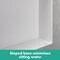 Hansgrohe XtraStoris Minimalistic Wall Niche with Open Frame 12"x 12"x 4" in Matte White 56073700 - alternate 4