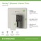 Symmons Verity Single Handle Shower Valve Trim Kit with Diverter Lever (Valve Not Included) S4990STNTRM - alternate 2