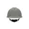 Msa Safety V-Gard Slotted Cap, HDPE, Fas-Trac III Suspension, Type I, Class E, Silver (standard size) 495855 - alternate 3