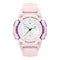 Kospet TANK S2 1.32-In. AMOLED GPS Smartwatch with Silicone Band Violet Pink P-S001-P - alternate 3