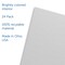 Flipside 18 x 48 Study Carrel White Corrugated Pack of 24 61848-24 - alternate 2