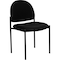 Flash Furniture Black Fabric Stack Chair BT-515-1-BK-GG - alternate 1