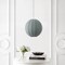 Jonathan Y Sia 16" 1-Light Scandinavian Japandi Adjustable Lantern Metal w/Ribbed Cocoon Globe Shade LED Pendan JYL4206B - alternate 4