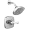Delta Stryke 14 Series Shower Only, 4.19 in, Lumicoat Chrome T14276-PR - alternate 1