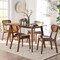 Baxton Studio Kristy Dining Set, 5-Piece 269-13411-11644-ZORO - alternate 3