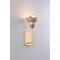Hudson Valley Lighting Alora 6.5 in. Wall Sconce Vintage Gold Leaf/Gilded Ivory 1281-VGL/GLI - alternate 2