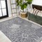 Jonathan Y Bahamas Modern All-Over Floral Navy/Gray 3 ft. x 5 ft. Indoor/Outdoor Area Rug SMB209A-3 - alternate 3