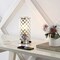 Jonathan Y Lucie 9.5" Mid-Century Modern Iron/Acrylic LED Mini Uplight Table Lamp w/USB Charging Port and Smart JYL1128A - alternate 4